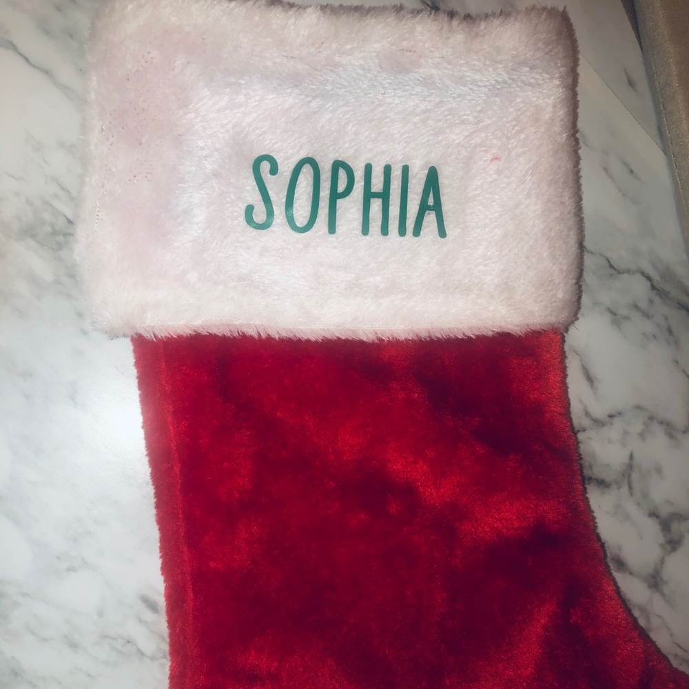 Custom Christmas stocking - Picture 2 of 2